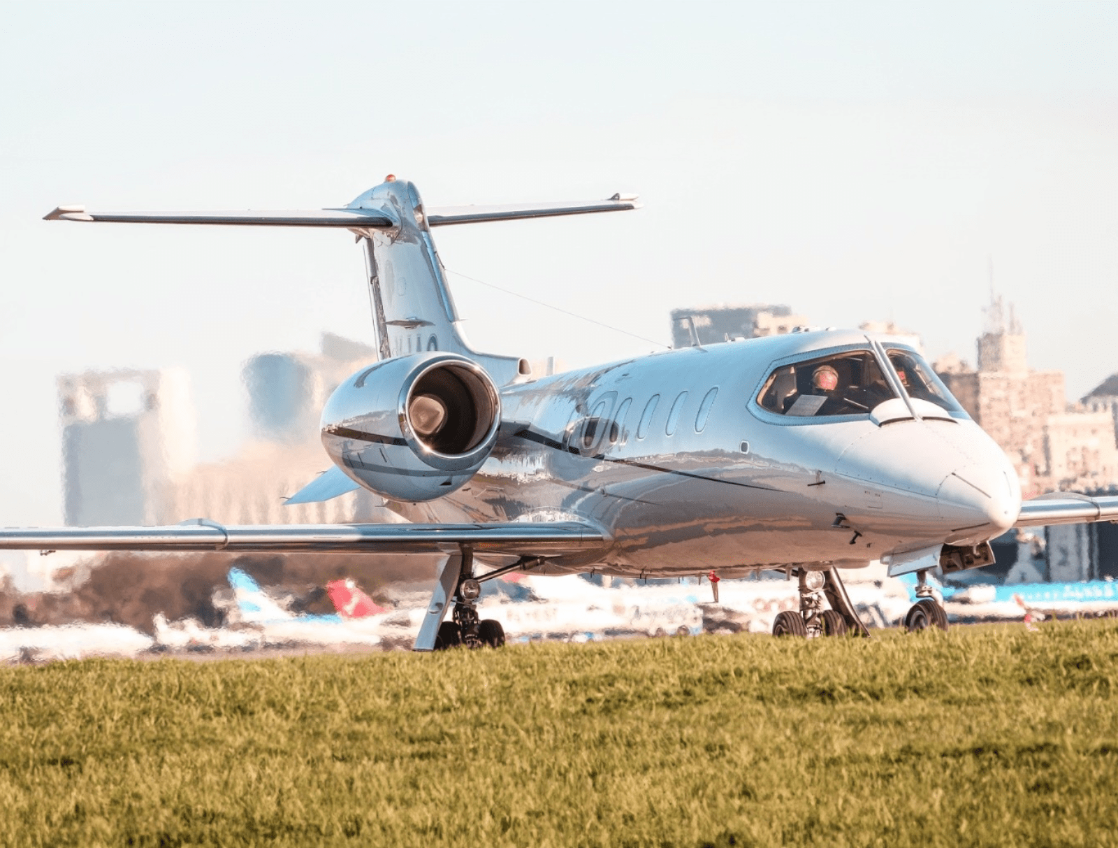 avion de vuelo privado